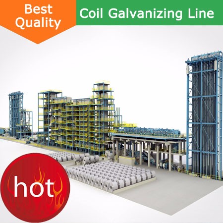 Advanced technical hot dip galvanizing machine equipment