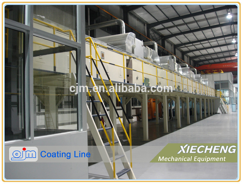 CJM double coating & double firing line , color coating production line, coating line manufacturer
