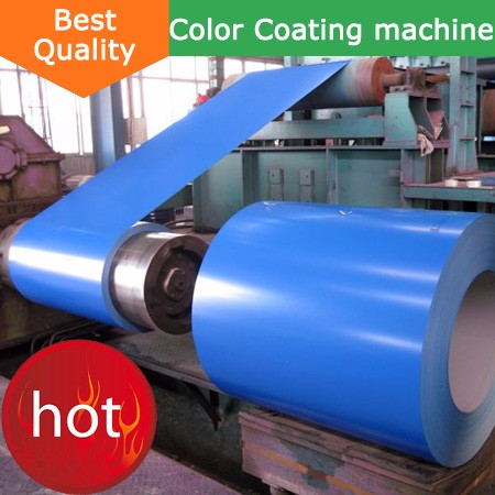 GI CR Aluminum Stainless steel sheet coil color coating machine line