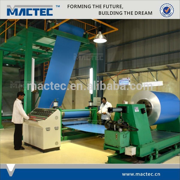 High quality automatic coil coating line,high precision coating line