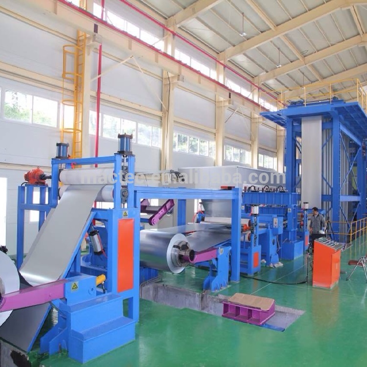 High quality steel coil coating line,high efficient coating line
