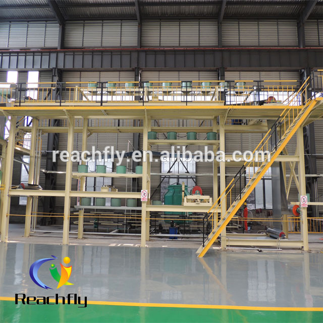 Production line of colored aluminum plate and coil strip