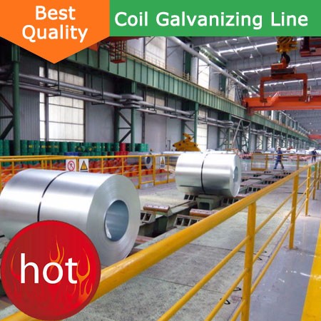 SGLC PPGI GI coil zinc coating hot dip galvanizing line machine