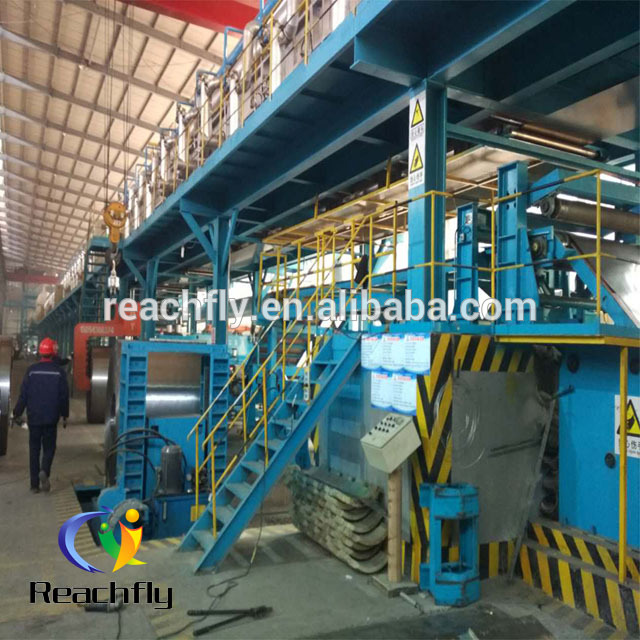 Shandong Continuous Hot Dip Galvanizing Machine supplying