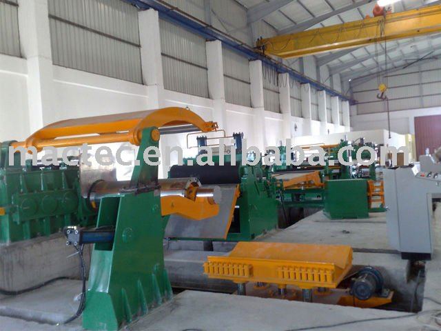 auto control high speed steel coil aluminium coil slitting line for metal strip