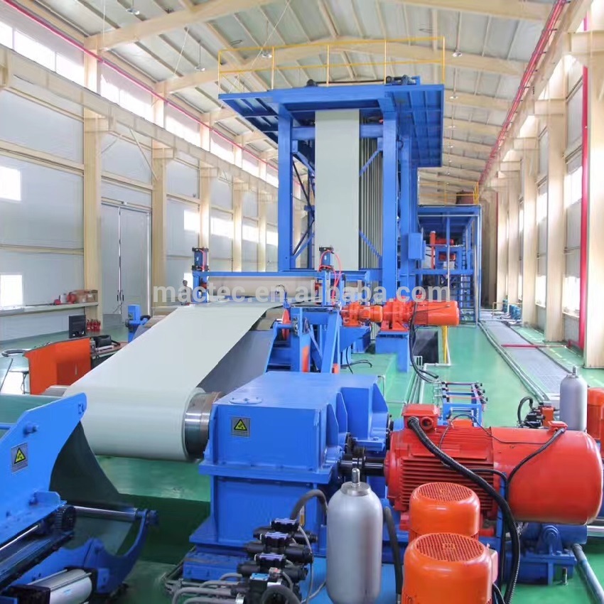 High quality steel coil coating line,coating line manufacturer